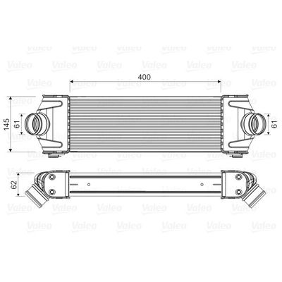 Turbo Radyatörü  Ford Transit Kombi (TT9)(2006->)  VALEO 818550