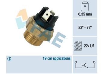 Fan Müşürü  FAE 37380  4340876 JHD5322 JHD-5322 313320172 8569238 85 69 238 CA95260000 CA-952600.00