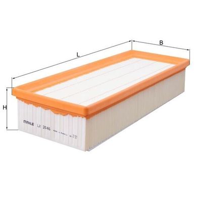 Hava Filtresi  Audi A4 Allroad Quattro (8KH)(04.2009->)  MAHLE LX 2046