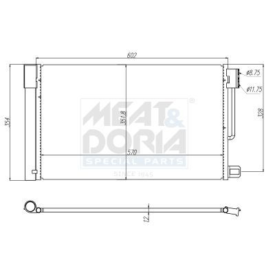 Klima Radyatörü  Alfa Romeo Giulietta (191)(2010->)  PSA ORJINAL 1609867680