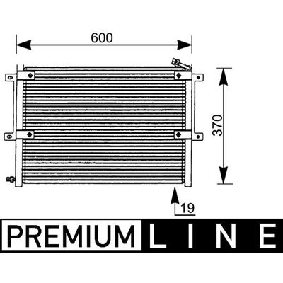 Klima Radyatörü  Seat Inca (6K9)(09.1995->)  MAHLE AC 171 000P