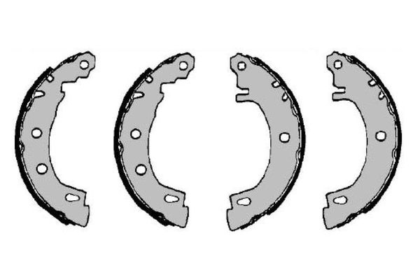 Fren Pabuçlu Balata Arka Renault Megane I 5 Kapı (BA0)(08.1995->)  RECOVER 18035