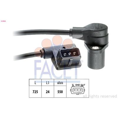 Krank Sensörü  FACET 9.0064