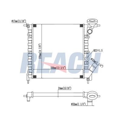 Su Radyatörü  KALE 0532322AL