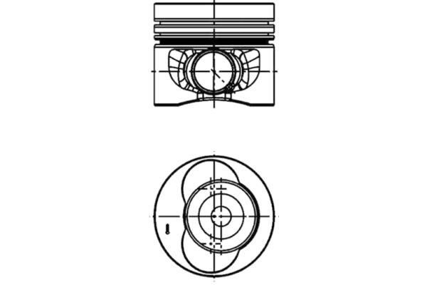 Piston (81.01MM-0.50)   SONNE 732KR07002