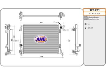 Su Radyatörü  MOBIS 253104P000  214102235R 214108175R 214109798R 214108607R