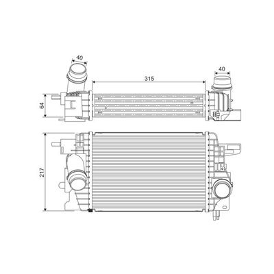 Turbo Radyatörü  Opel Meriva B (03.2010->)  PSA ORJINAL 13337687