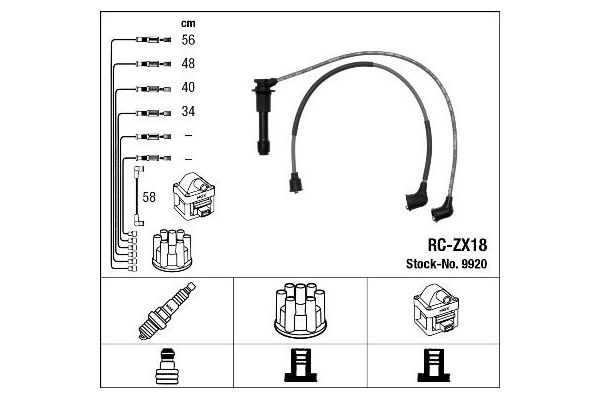 Buji Kablosu  ZEGEN ZIW1061