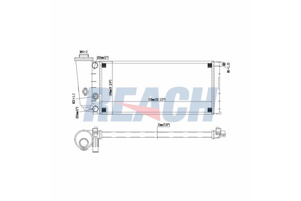 Su Radyatörü  MAHER 31614