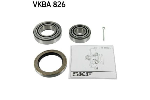 Teker Rulmanı Ön Sağ veya Sol Mazda E-Serie E2000 (1984->2002)  SKF VKBA 826