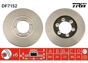 Fren Disk Ayna Ön Sağ ve Sol SWAPP 43097  K60A33251A K60A33251 0K60A-33251 0K60A-33251A K60A33251AC 0K60A33251AC