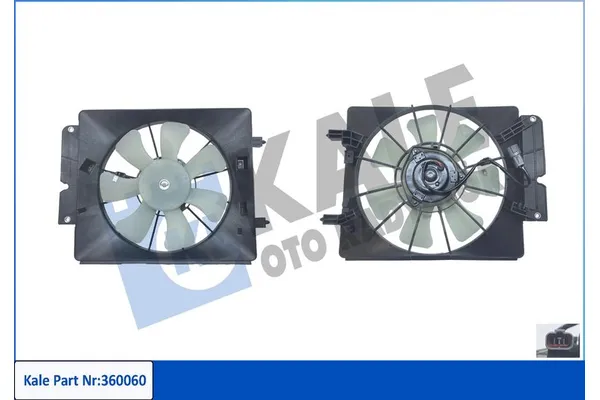 Radyatör Fan ve Motoru  Honda Stream (RN1/3)(01.2001->)  KALE 360060