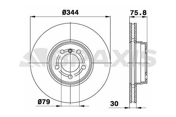 Fren Disk Ayna Ön Sağ ve Sol BRAXIS AD0973