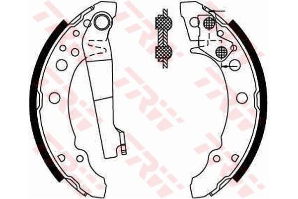 Fren Pabuçlu Balata Arka Volkswagen Scirocco II (533)(04.1981->1992)  FERODO FSB622