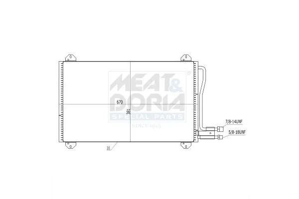 Klima Radyatörü  BEHR 8FC 351 037-161