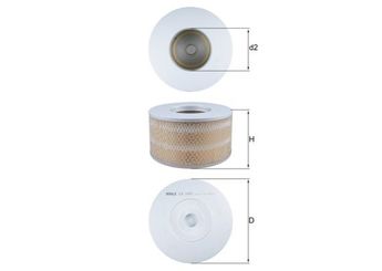 Hava Filtresi  MAHLE LX 1641  177005B091 1780154150 1780154170