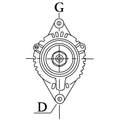 Alternatör  HC-CARGO F 032 110 168