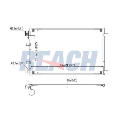 Klima Radyatörü  VALEO 814009