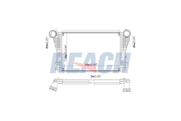 Turbo Radyatörü  BEHR 8ML 376 723-541