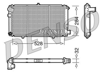 Su Radyatörü  DENSO DRM07001  DRM07001 95593182