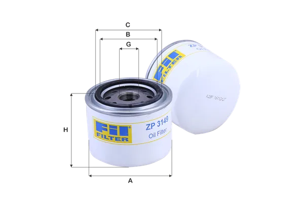 Yağ Filtresi  FIL FILTRE ZP 3149