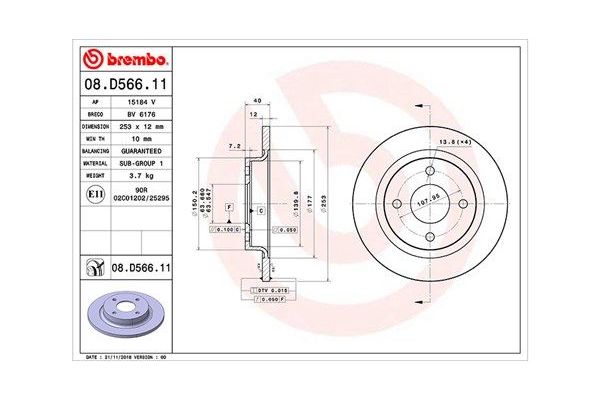 Fren Disk Ayna Arka Sağ ve Sol MAGNETI MARELLI 360406165501