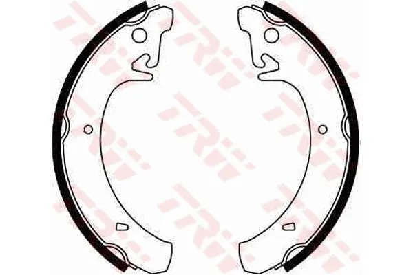 Fren Pabuçlu Balata Arka Lada Kalina (1117/1118/1119)(09.2006->)  OTOZONE FPA0000