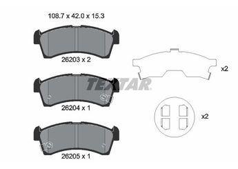 Fren Disk Balata Ön BSG 83-200-003  55810 74P01