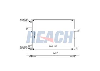 Klima Radyatörü  NRF 35638  5001864981 5001884981 5010315372 50 01 864 981