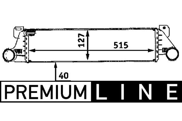 Turbo Radyatörü  BMW 3 Serisi Sedan (E36)(1990->)  MAHLE CI 49 000P