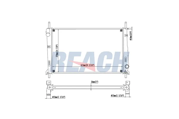 Su Radyatörü  MGA 80261