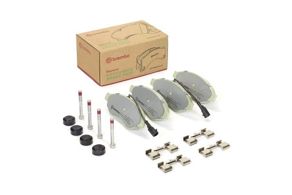 Fren Disk Balata Ön Fiat Ducato P.Van 33 (290)(04.2014->)  BREMBO P 23 144G