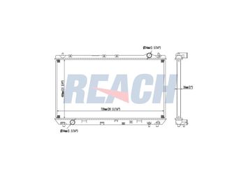 Su Radyatörü  VEKA 16-4421  1640020090 164000A050 16400-0A050 164000A060 16400-0A060 16400-20090 164000A051 164000A052 164000A061 164000A062 1640020091 1640020150
