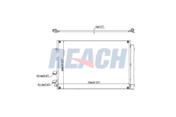Klima Radyatörü  Volkswagen Crafter Kamyonet (SZ)(09.2016->)  ORİS CVW209012