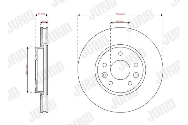 Fren Disk Ayna Ön Sağ ve Sol RENAULT ORJINAL 402061547R
