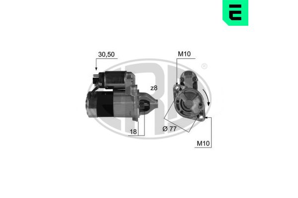 Marş Dinamosu  Kia Cerato (LD)(2004->)  ERA 220384