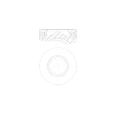 Piston (81.50MM-STD)  MAHLE 028 PI 00129 002