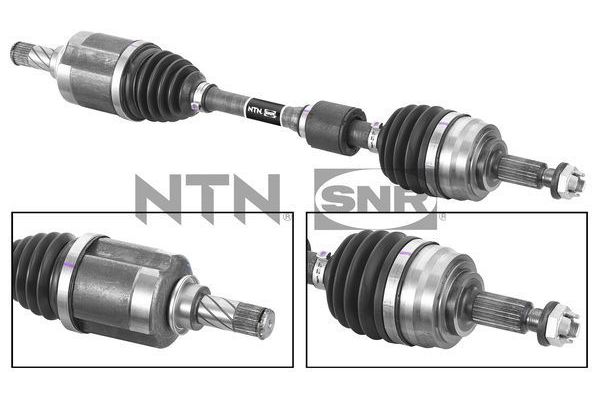 Aks Komple Ön Sol Renault Captur II (01.2020->)  SNR DK55.248