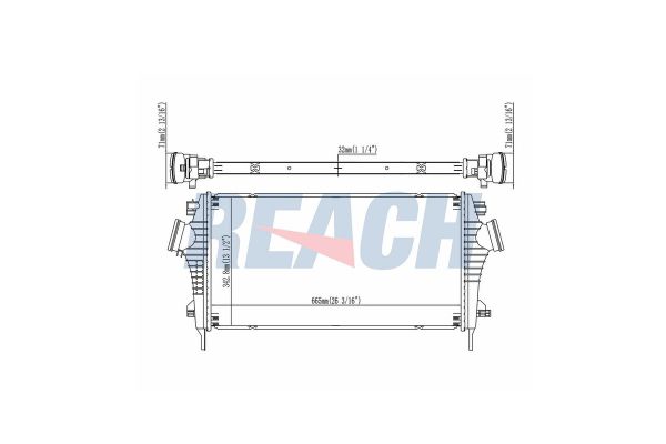 Turbo Radyatörü  MAHER 14766