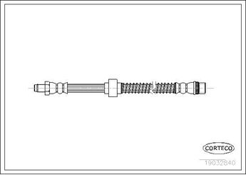 Fren Hortumu Arka Sağ veya Sol CORTECO 19032840  4415698 4620100QAH 93182621