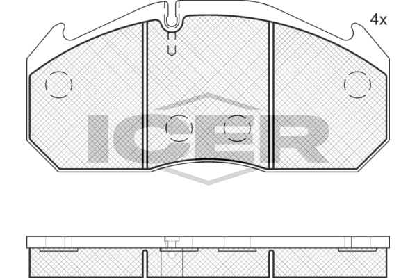 Fren Disk Balata Ön GRAP 93497