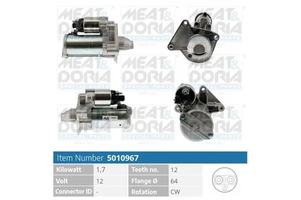 Marş Dinamosu  Citroen Jumpy Combi (06.2016->)  PSA ORJINAL 9675660680