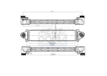 Turbo Radyatörü  ORİS IRO510064  LR009802 LR000926 LR030762