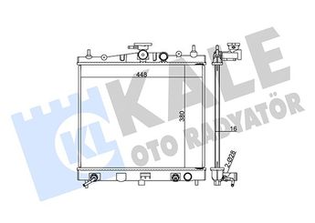Su Radyatörü  KALE 363200  45111FE080 45111FE081 45119FE030 21460AX800 21460-AX800 21460BH50A