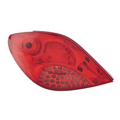 Stop Lambası Sol Peugeot 207 (05.2006->)  HELLA 2VP 354 038-011