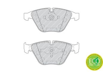 Fren Disk Balata Ön FERODO FDB4221  34116794917 34112288870 34112288871 34112288873 34116776161 34116783542 34116790760