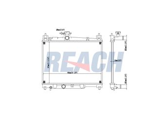Su Radyatörü  ORİS BTO127016  164000J010 1640023080 1640023100 164002308087 164002310087 16410YZZ01