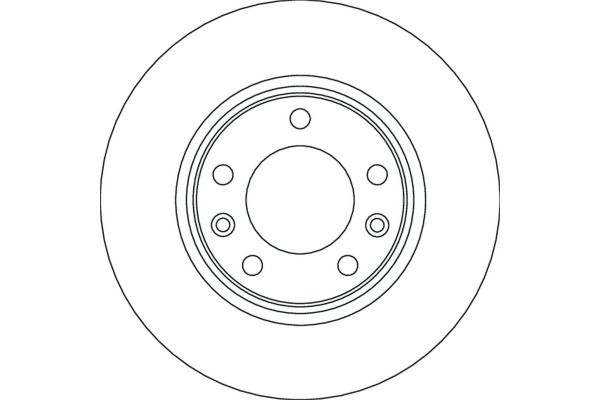 Fren Disk Ayna Arka Sağ ve Sol Toyota Proace City Verso (2020->)  TRW DF6780