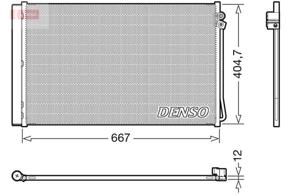 Klima Radyatörü  DENSO DCN17062