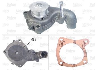 Devirdaim Su Pompası  VALEO 506301  1031279 1674083 5024297 ME96FX8591E1A ME96FX-8591-E1A